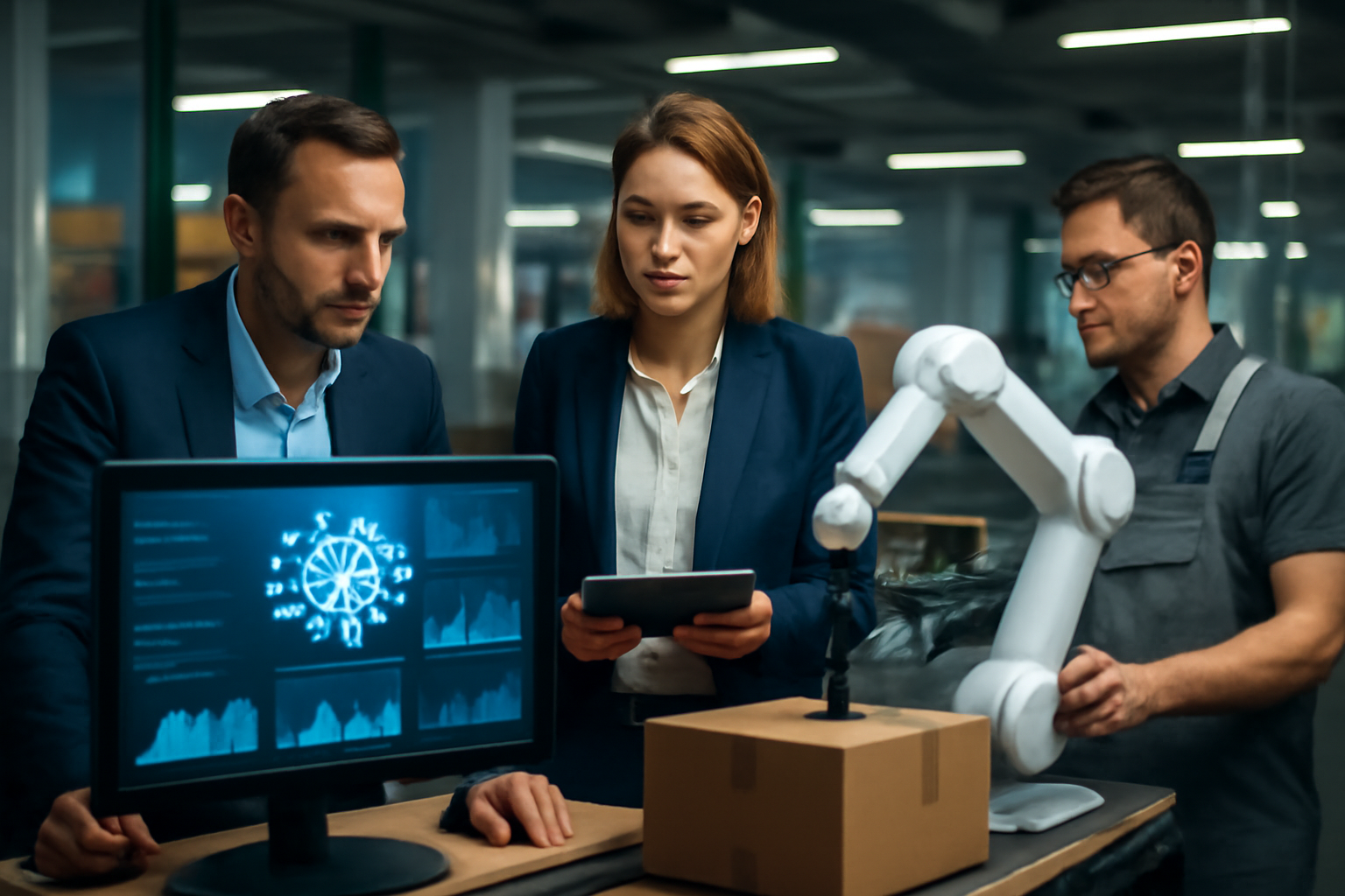 Artikelbild zu Effizienzsteigerung in Logistik und Fertigung durch KI-Automatisierung