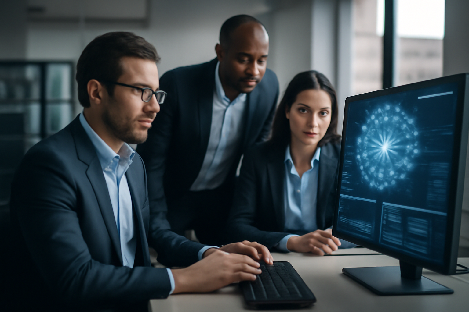 Artikelbild zu KI-gestützte Cybersicherheit: Echtzeitanalyse zum Schutz Ihrer Daten